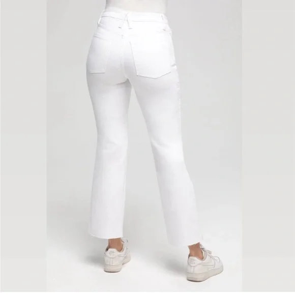 Good American Curve White Straight Jeans . Size 24 - Picture 2 of 12